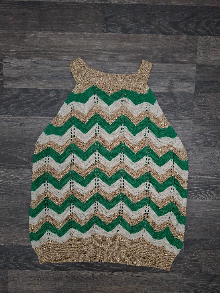 Nieuw! Dames zomer top goud, beige, groen  glitter, Kleding | Dames, Tops, Beige, Nieuw, Ophalen of Verzenden, Maat 36 (S)