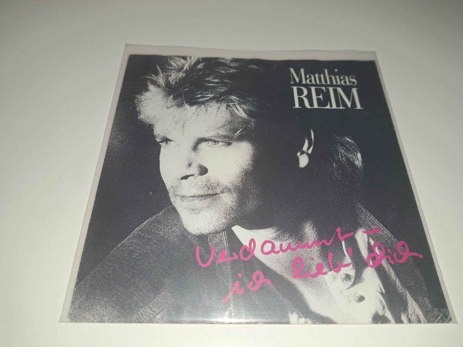 7" Matthias Reim : Verdammt ich lieb' dich, Cd's en Dvd's, Verzenden, Gebruikt, Pop