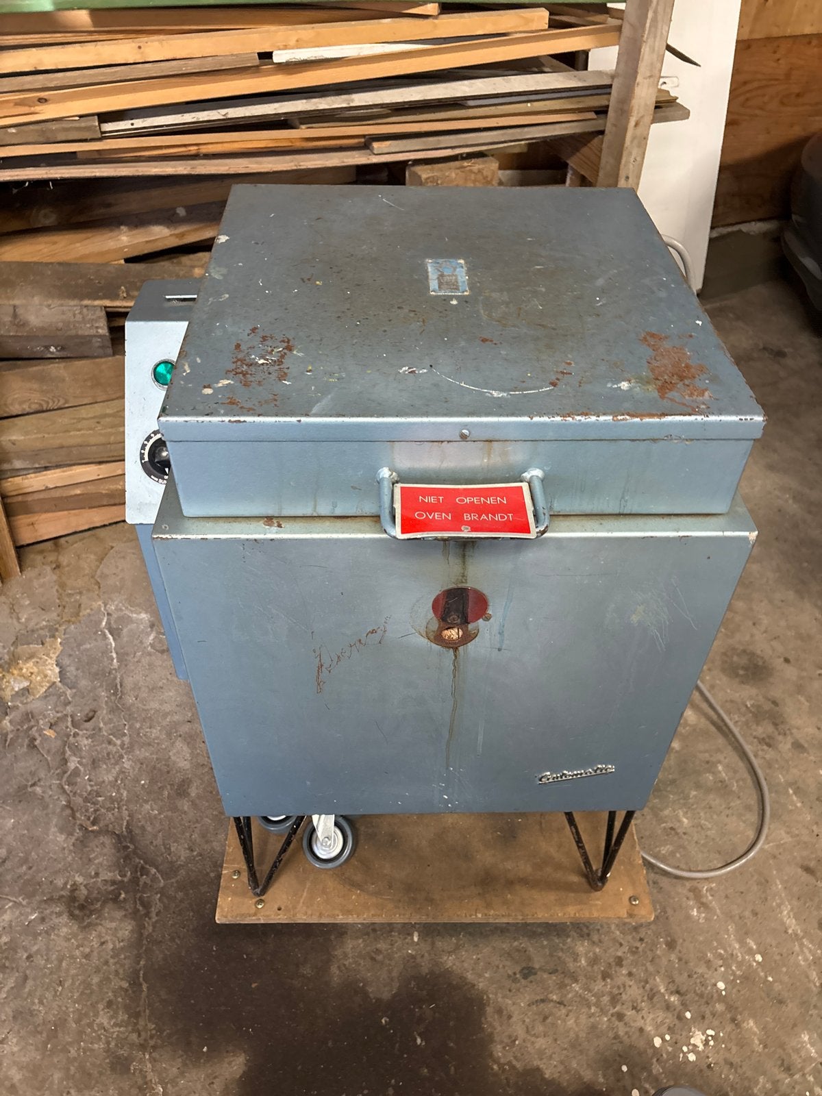 Keramiek thuis bakken? Vingerling Oven te koop, Ophalen, Oven, 60 cm of meer, Gebruikt