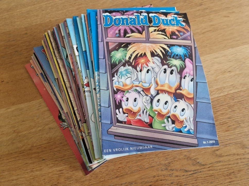 Donald Duck weekbladen - Jaargang 2018 (mist nr. 49), Boeken, Meerdere stripboeken, Ophalen of Verzenden, Gelezen