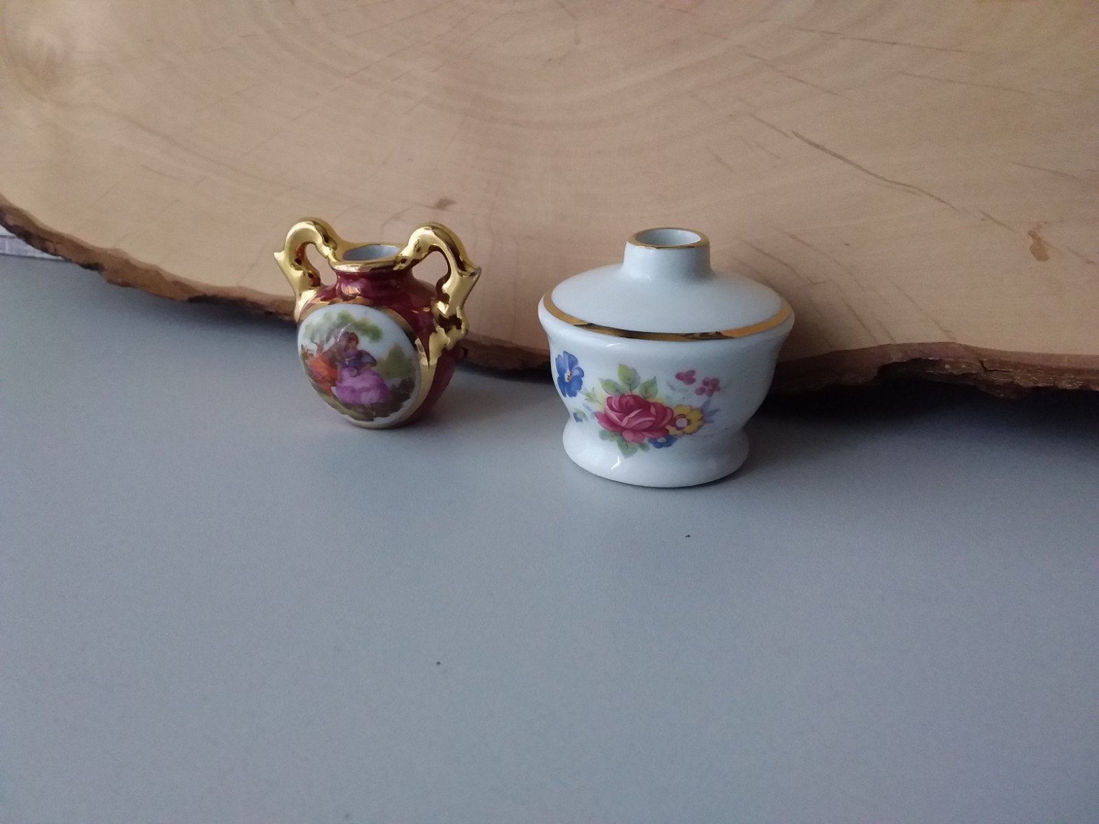 Limoges kleine vaasjes, Ophalen of Verzenden