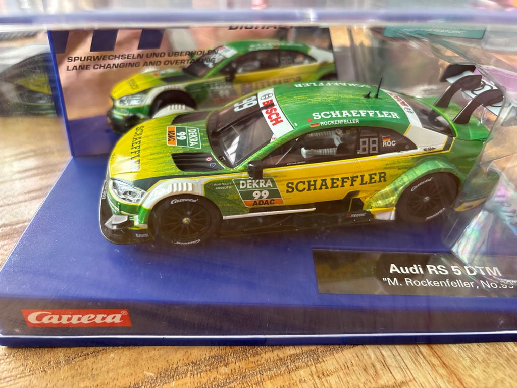 Carrera Digital 132 Audi RS 5 DTM "M. Rockenfeller" Nieuw, Racebaan, Carrera, Nieuw, Ophalen of Verzenden