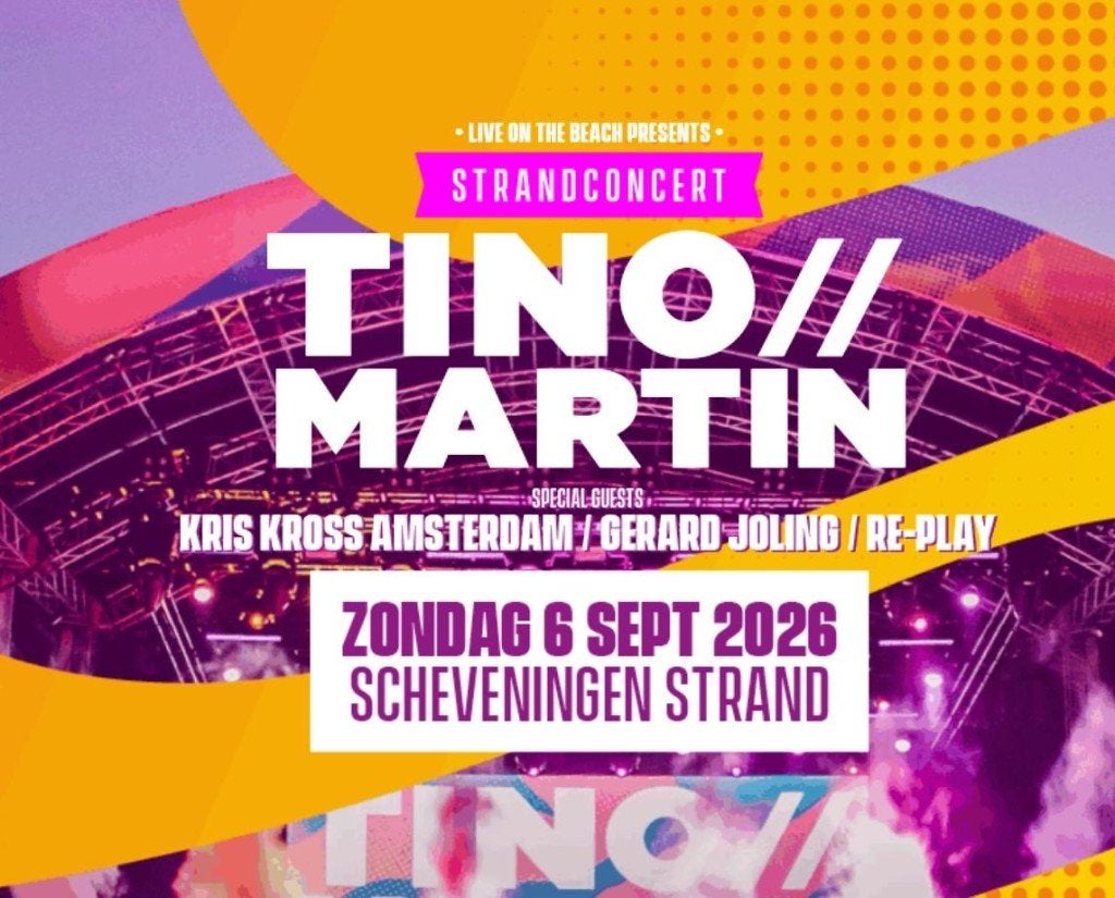 Live on the Beach - Tino Martin (6 sept), Twee personen, September, Levenslied