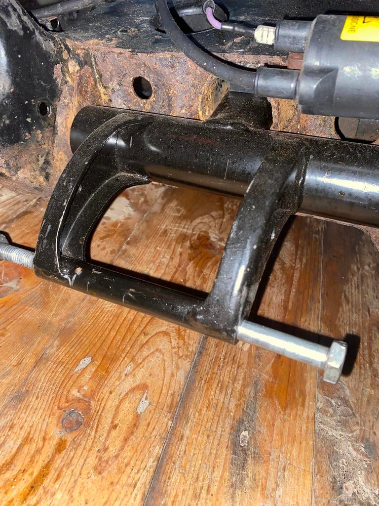 Piaggio subframe bewerkt 125-180, Ophalen of Verzenden, Zo goed als nieuw, Blok, Piaggio
