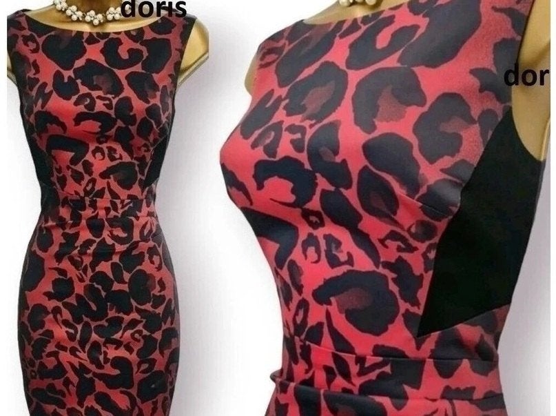 jurk Karen Millen maat 10/38 oksel tot oksel 44 rek 47 cm, Kleding | Dames, Jurken, Maat 38/40 (M), Ophalen of Verzenden, Zo goed als nieuw