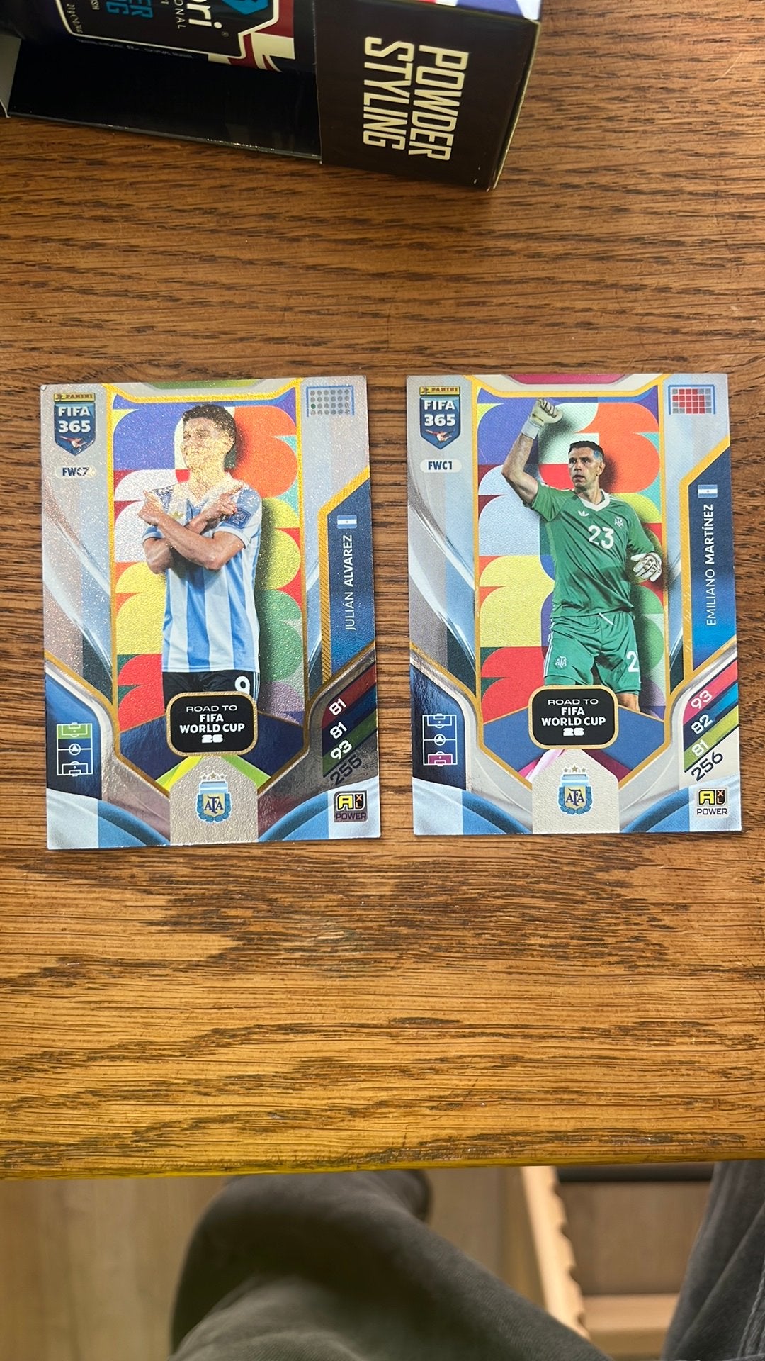 Twee voetbalkaarten, Ophalen of Verzenden, Meerdere plaatjes