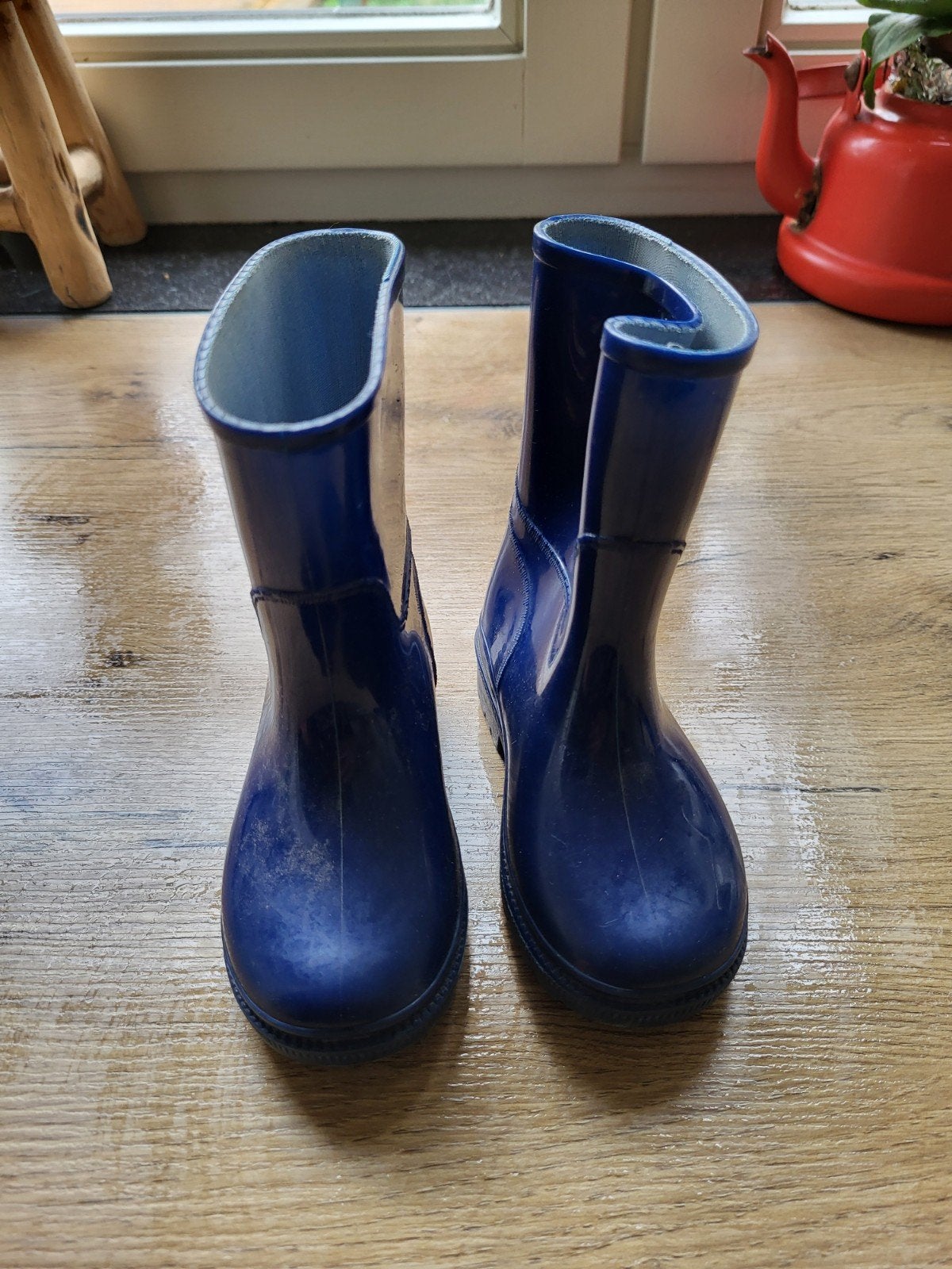 Regenlaarzen maat 22, Ophalen of Verzenden, Zo goed als nieuw, Jongen of Meisje, Laarzen