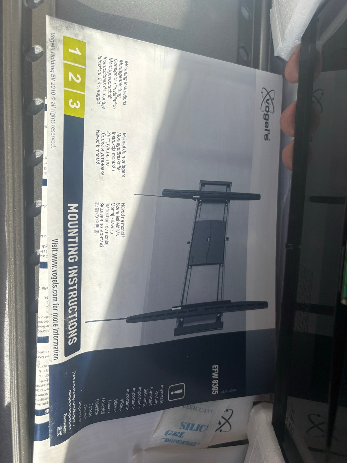 Vogels EFW 8305 Superflat LCD Plasma Muurbeugel 32-50", Ophalen of Verzenden, Nieuw
