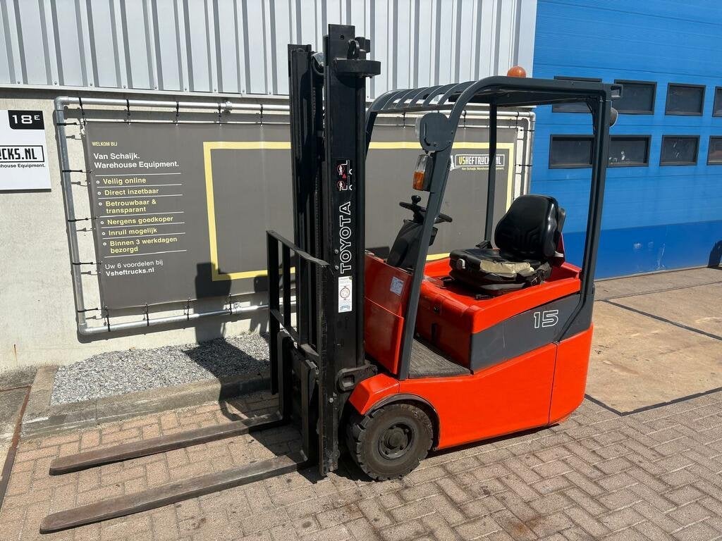 VS-22886 Elektrische heftruck toyota 7FBEST15, Svarvargatan 8
SE-595 81  Mjölby, SE, Heftruck, Toyota, 1000 tot 2000 kg