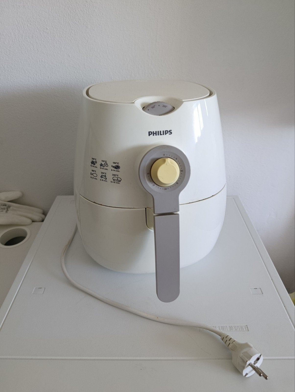 Philips Airfryer HD9216/80 - Wit, Ophalen of Verzenden