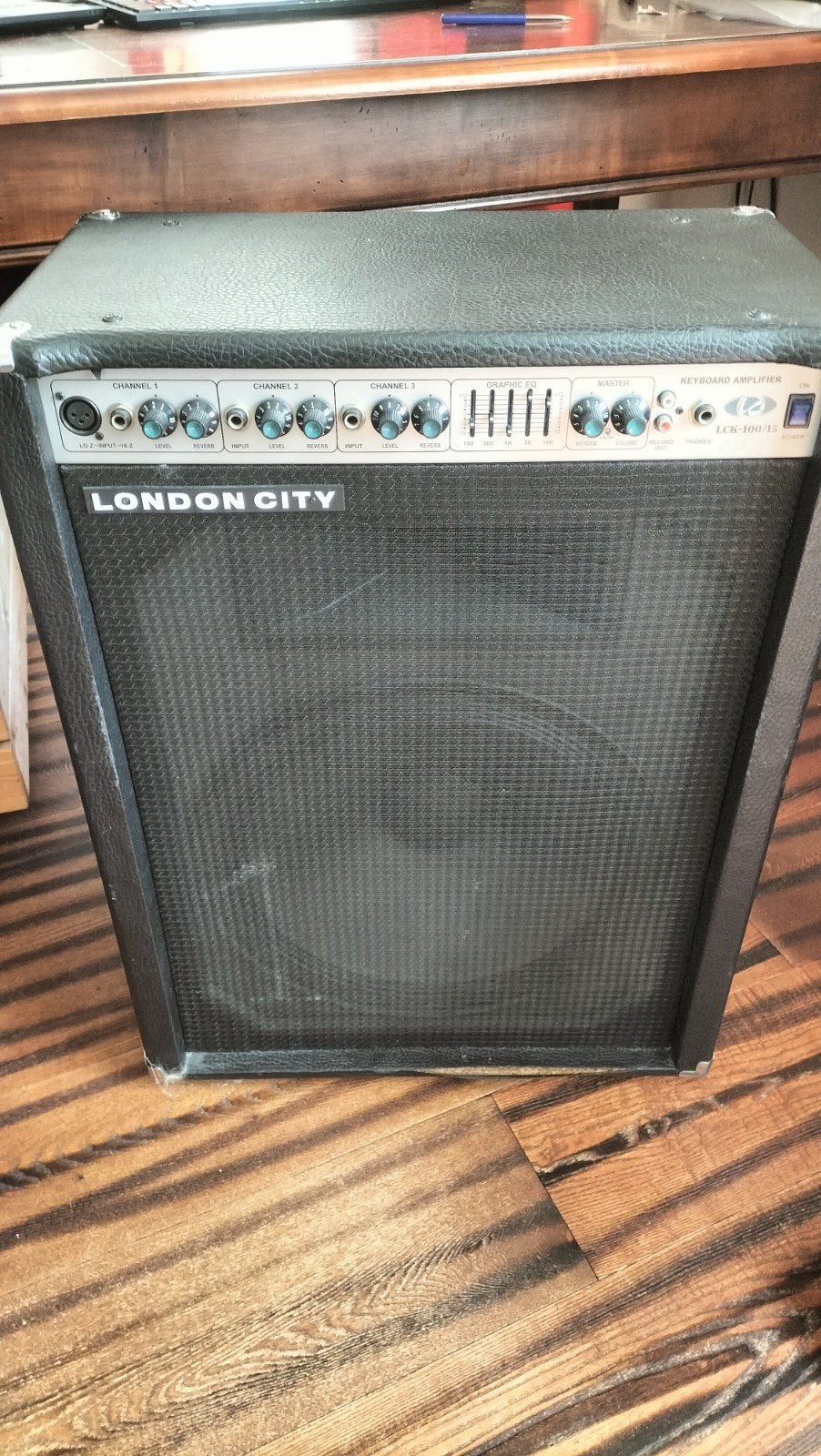 London City LCK-100/15 Keyboardversterker, Muziek en Instrumenten, Ophalen, Gebruikt, Minder dan 500 watt