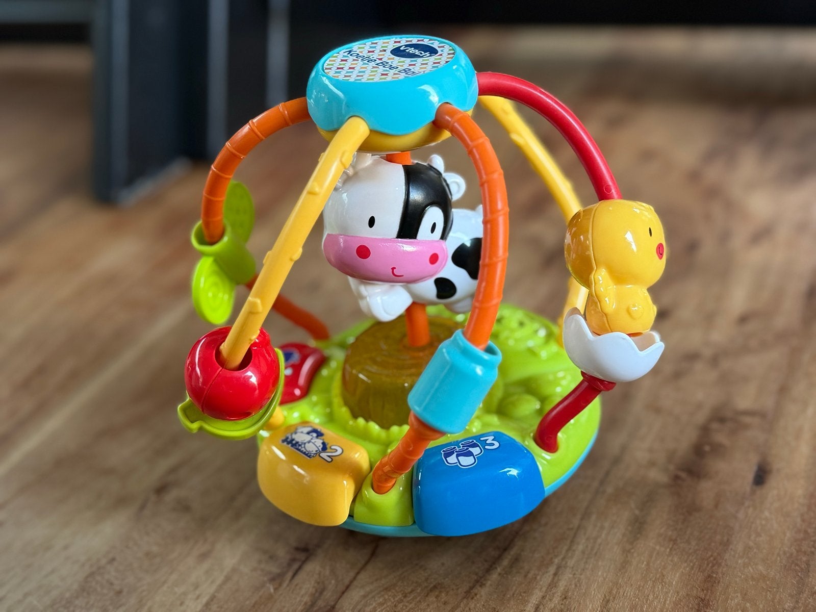 Vtech en Fisher-Price speelgoed: picknick, puppy, pian, Ophalen of Verzenden, Gebruikt, Overige typen, Met licht