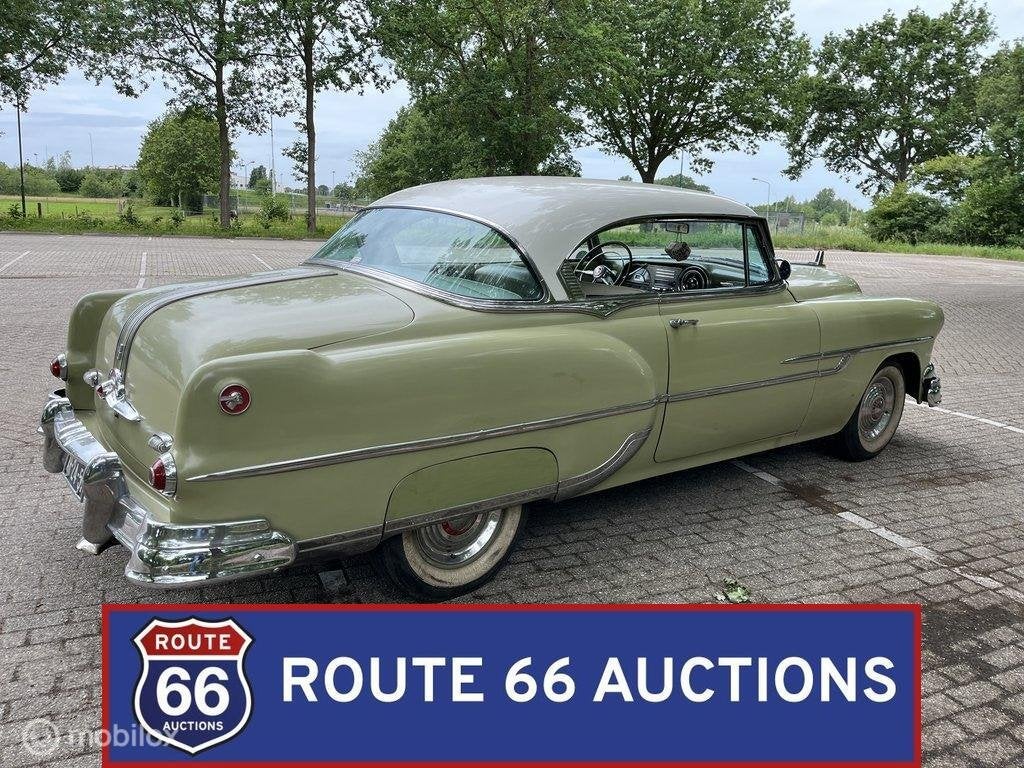 Pontiac Chieftain | 1953 | Route 66 Auctions, Auto's, Pontiac, Overige carrosserieën, Zwart, Bedrijf