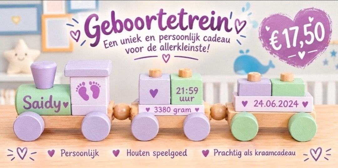 gepersonaliseerd  grboortekado 's, Vacatures, 33 - 40 uur, Vanaf 10 jaar, Overige vormen
