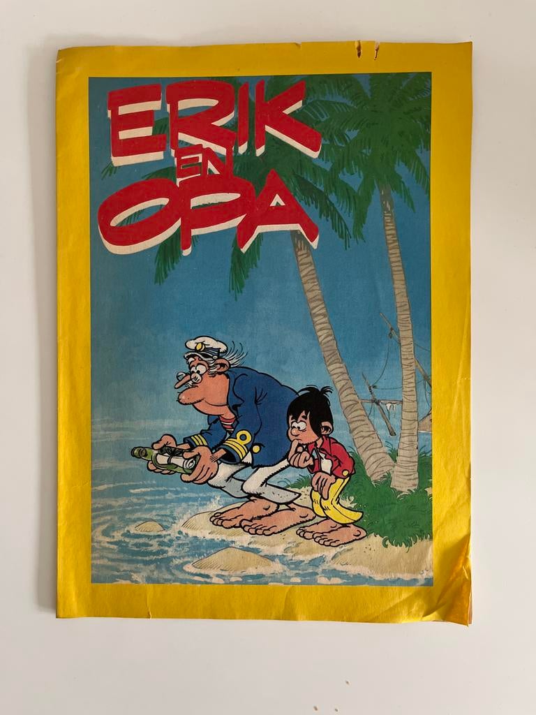 Erik en Opa - Stripboek (Rabobank uitgave), Eén stripboek, Ophalen of Verzenden, Gelezen