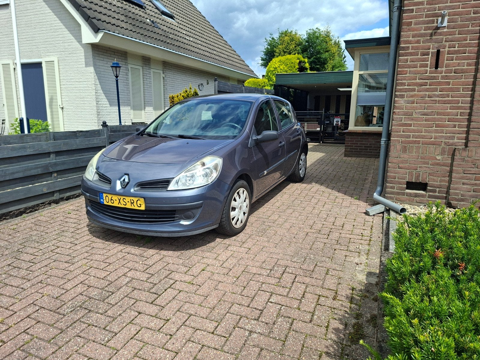 Renault Clio 1.2 TCE 5-DRS 2007 Blauw, Voorwielaandrijving, 535 kg, 4 cilinders, Blauw