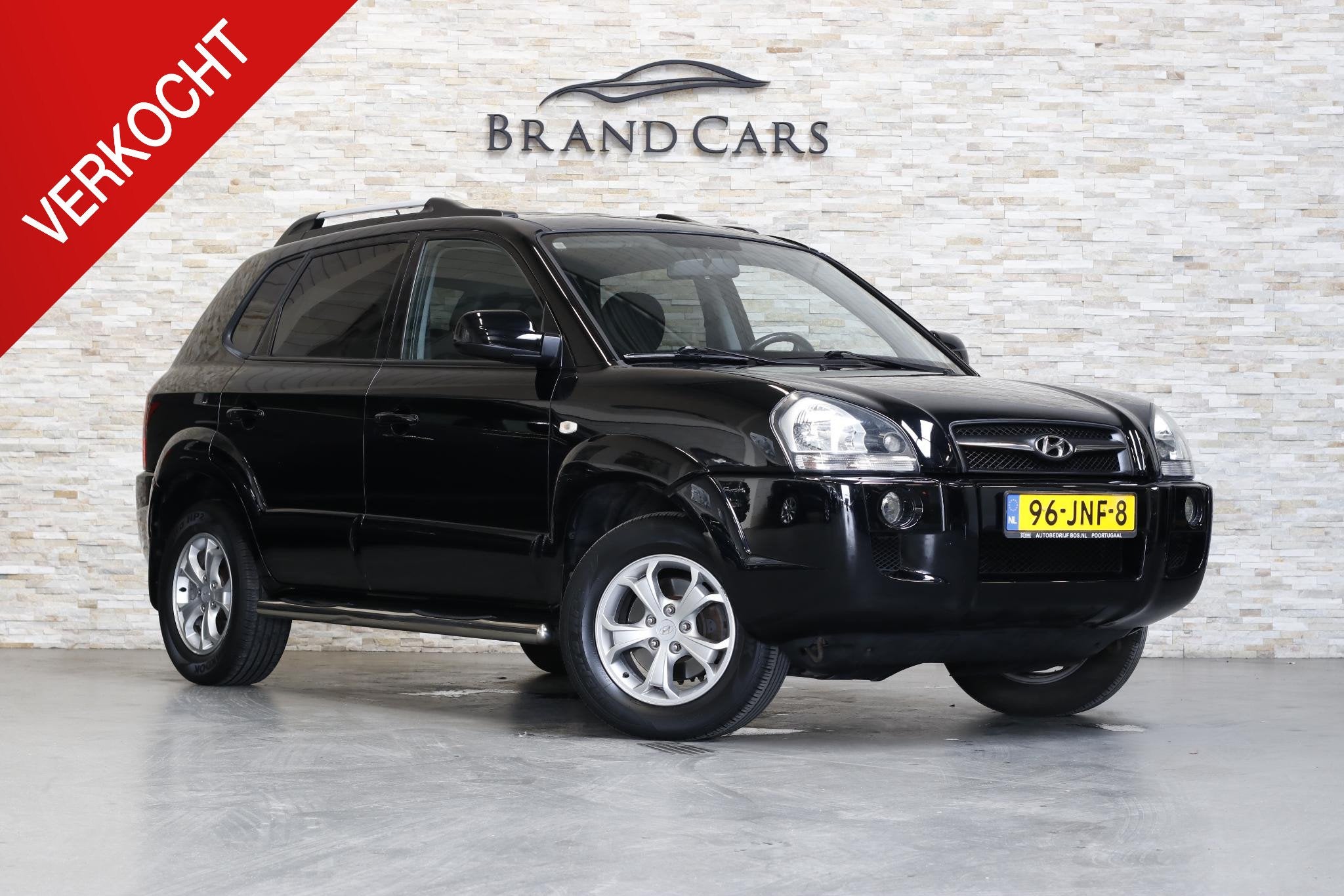 Hyundai Tucson 2.0i Style Supreme, Auto's, Gebruikt, 4 cilinders, Zwart, Handgeschakeld