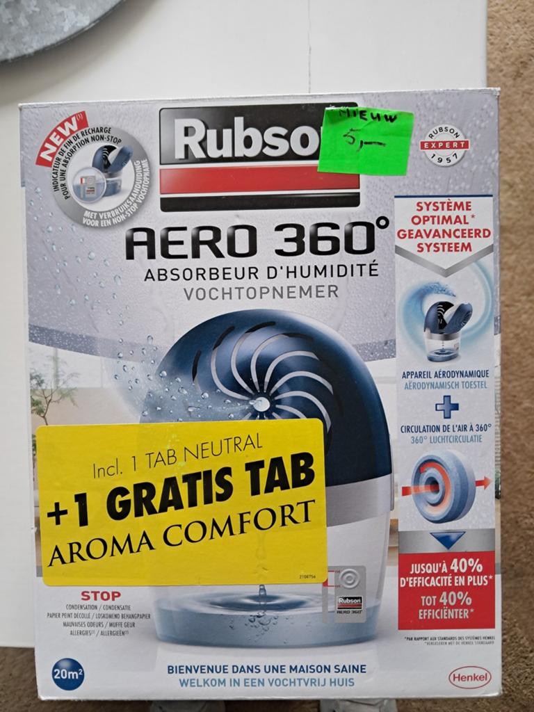 RUBSON AERO 360, Ontvochtiger, Ophalen of Verzenden