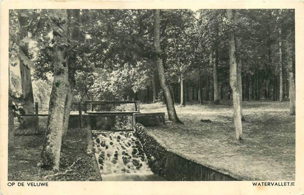 381-326-017 Op de Veluwe Watervalletje, Verzenden, Voor 1920, Gelderland