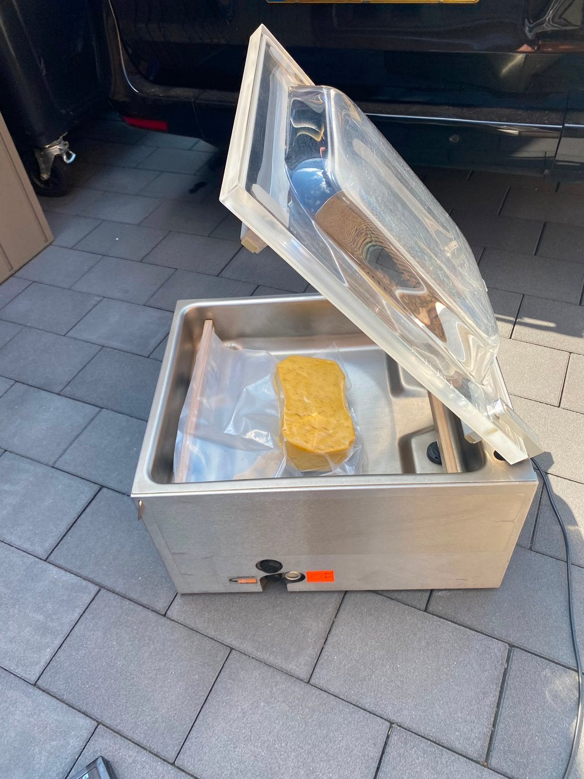 Vakium machine, Ophalen, Zo goed als nieuw