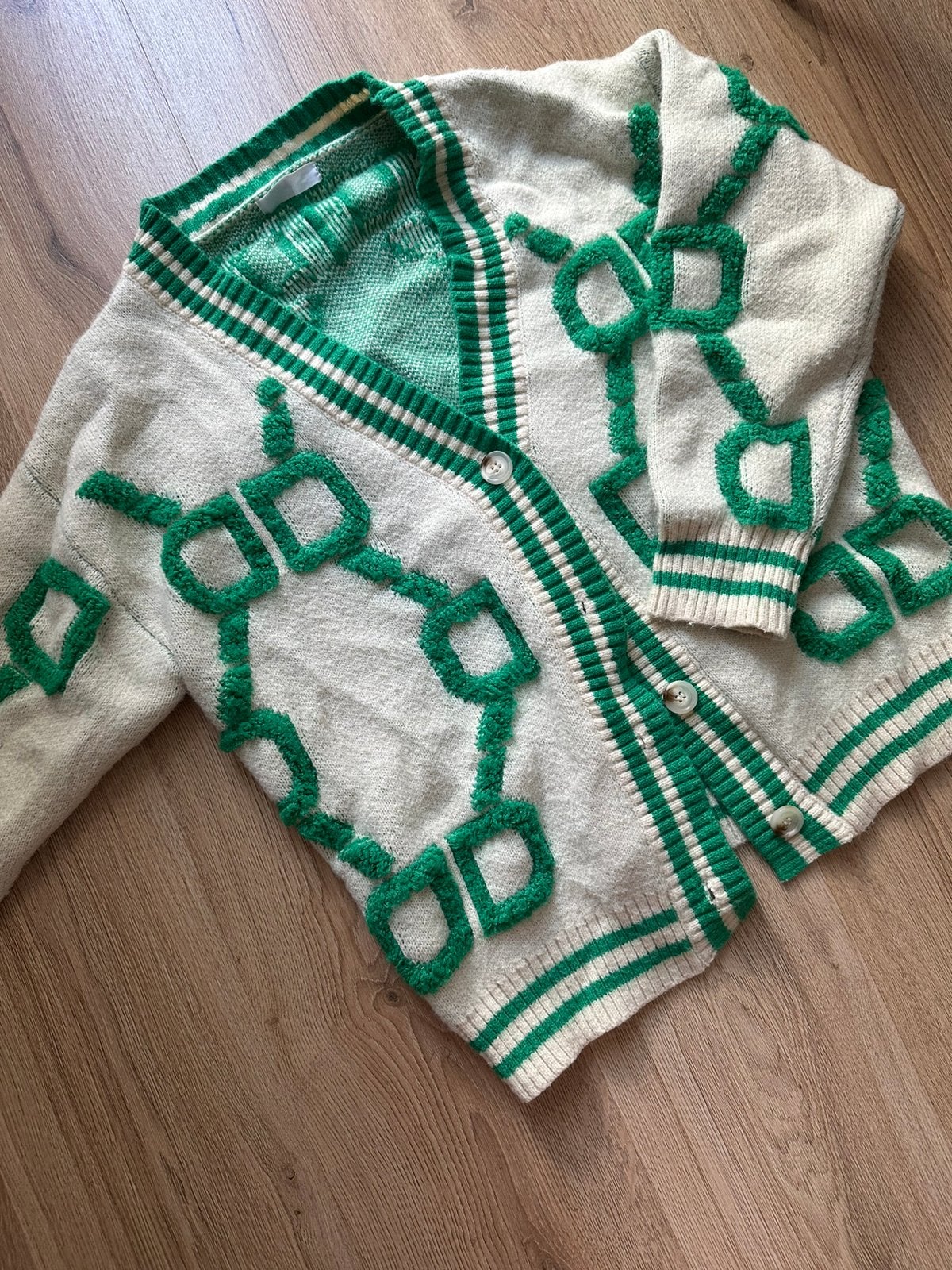Gebreide vest, Kleding | Dames, Truien en Vesten, Ophalen of Verzenden, Nieuw, Maat 38/40 (M), Beige