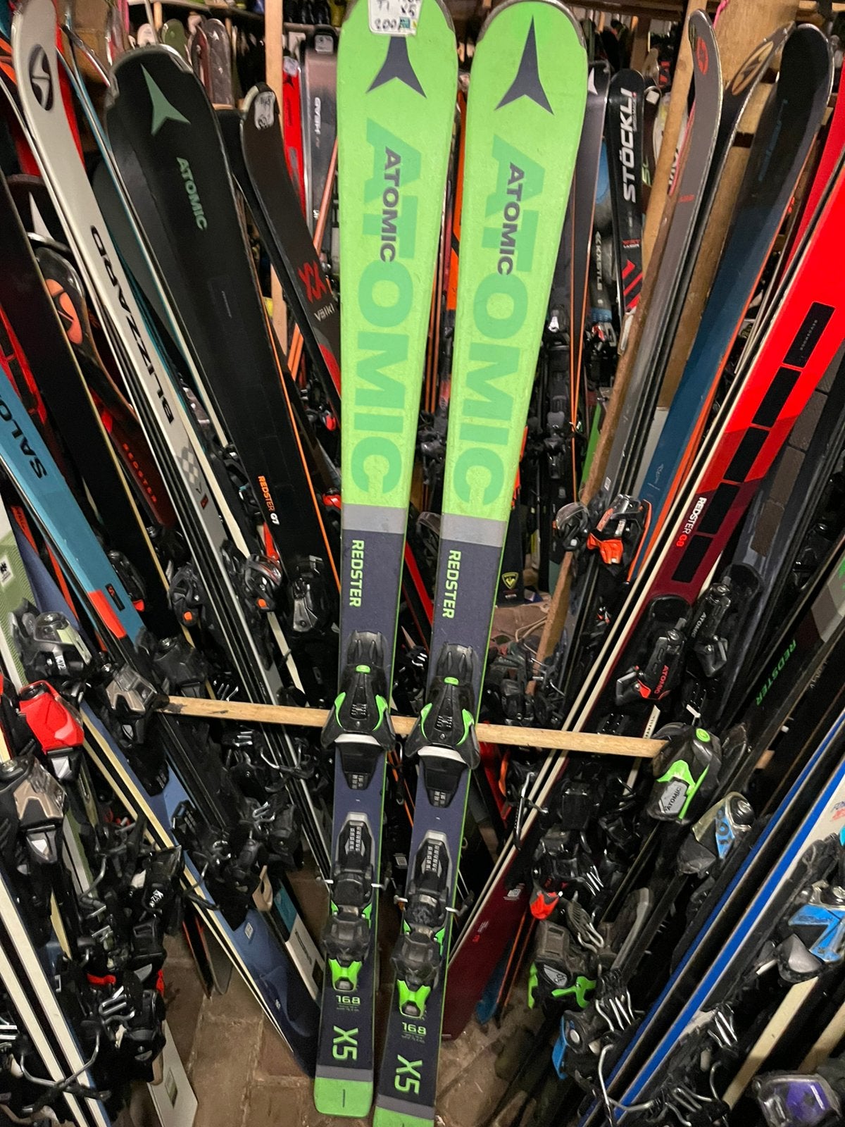 170cm ATOMIC REDSTER X5 all round carve skis, 160 tot 180 cm, Ophalen of Verzenden, Zo goed als nieuw, Carve