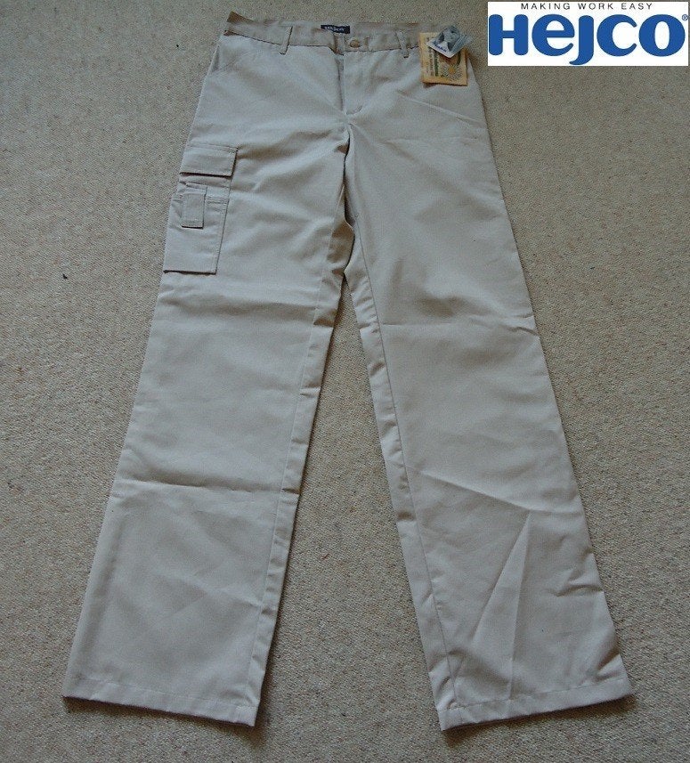 Te koop nieuwe beige broek voor dames van Hejco (maat: 44)., Hejco, Beige, Maat 42/44 (L), Nieuw