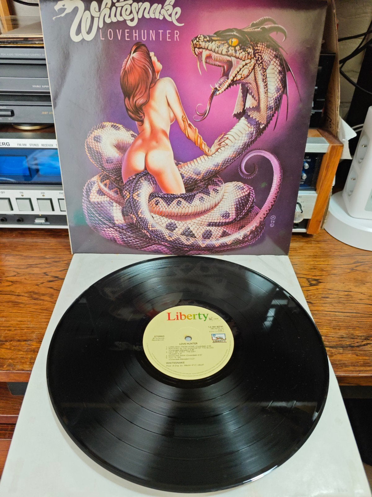 Whitesnake - Lovehunter LP (1979) Classic Rock Vinyl, Ophalen of Verzenden