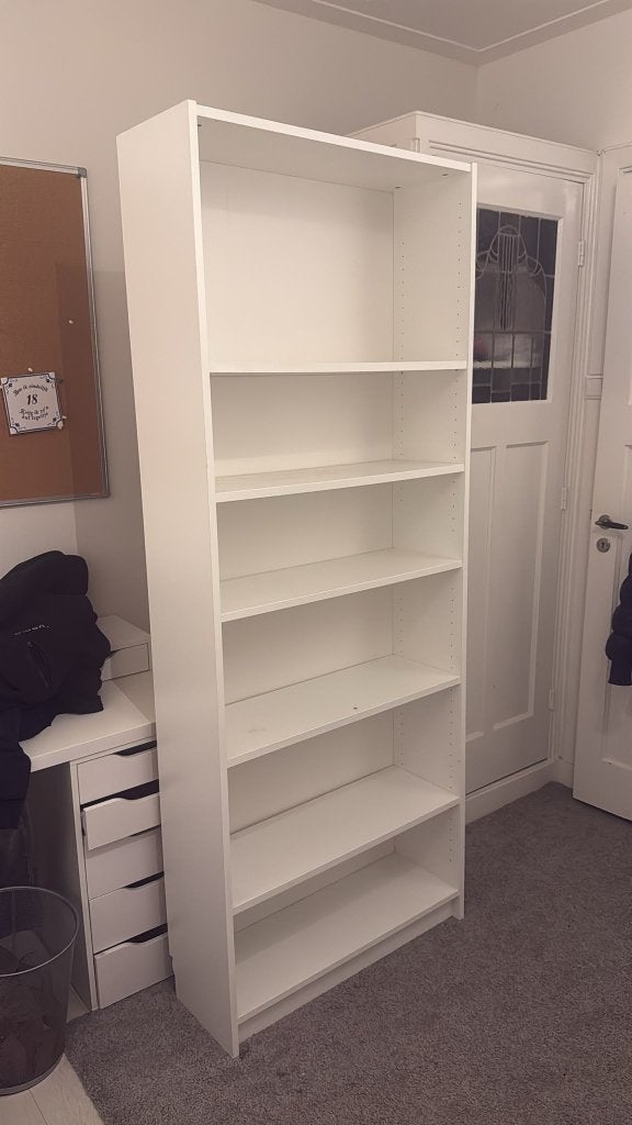 Witte Billy Boekenkast van Ikea, Huis en Inrichting, Ophalen, Met plank(en), 200 cm of meer, 50 tot 100 cm