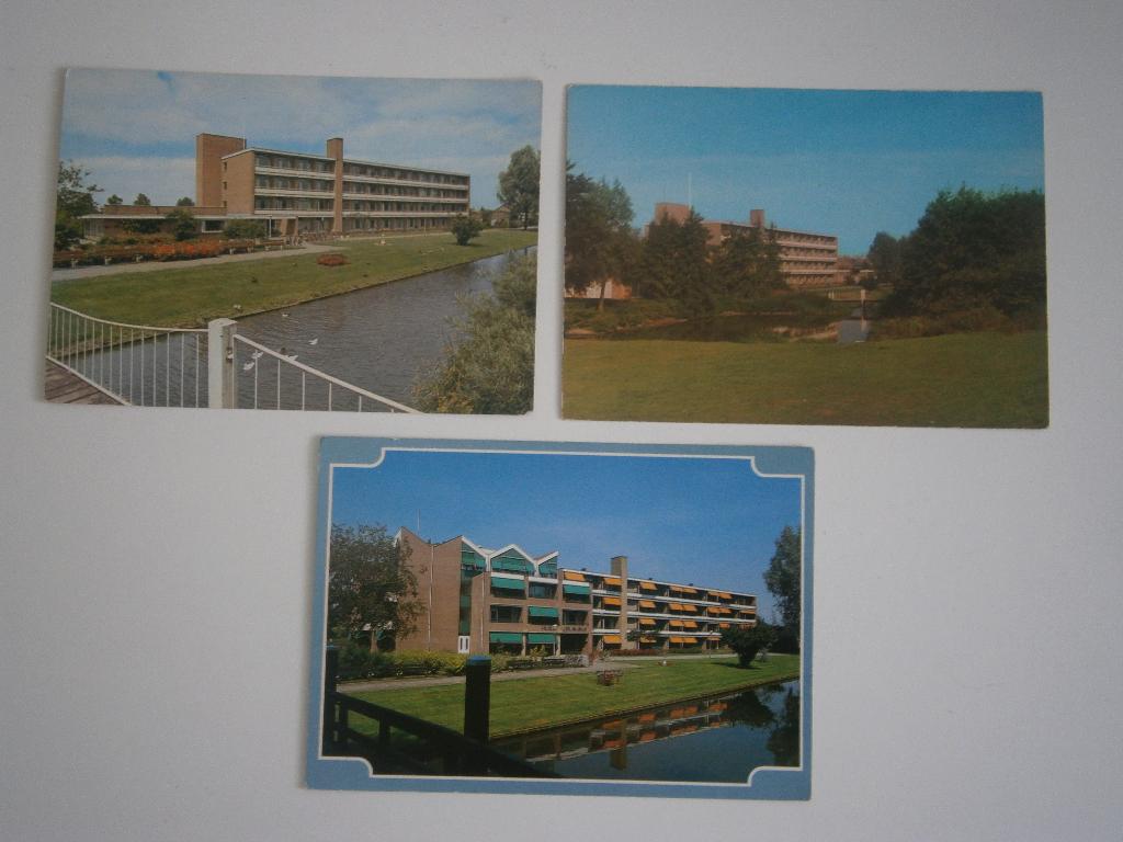 Waddinxveen  3 ansichten, Ophalen of Verzenden, Ongelopen, Zuid-Holland