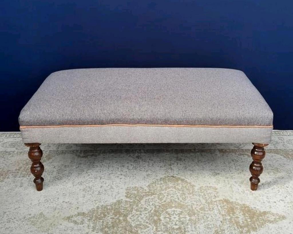 Brocante vintage landelijke hocker bench, bankje, salontafel, Ophalen, Brocante vintage, 100 tot 125 cm, Zo goed als nieuw