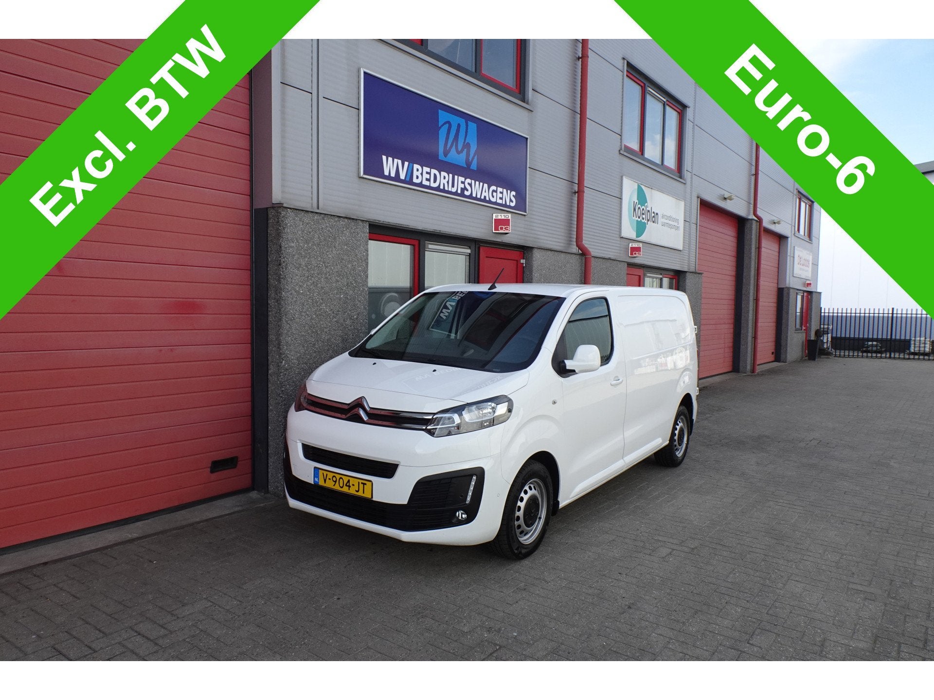 Citroën Jumpy 2.0 BlueHDI 120 Club M S&S 3 zits navi camera, Voorwielaandrijving, Dealer onderhouden, 1588 kg, Gebruikt