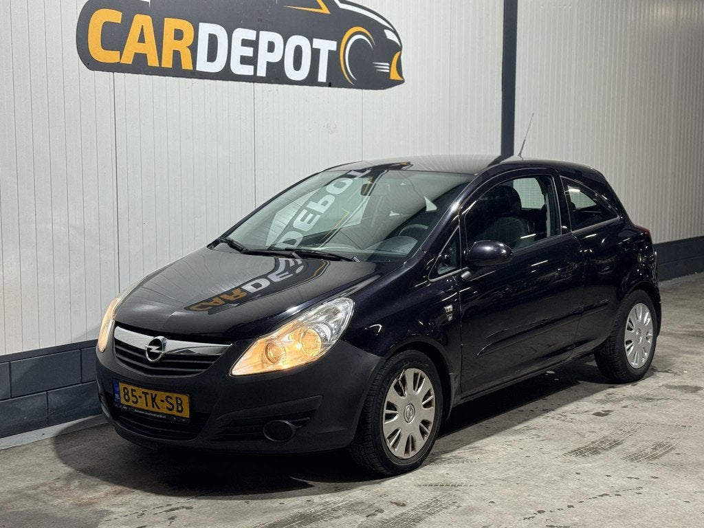 Opel Corsa 1.2-16V Enjoy, Voorwielaandrijving, 4 cilinders, 1229 cc, Zwart