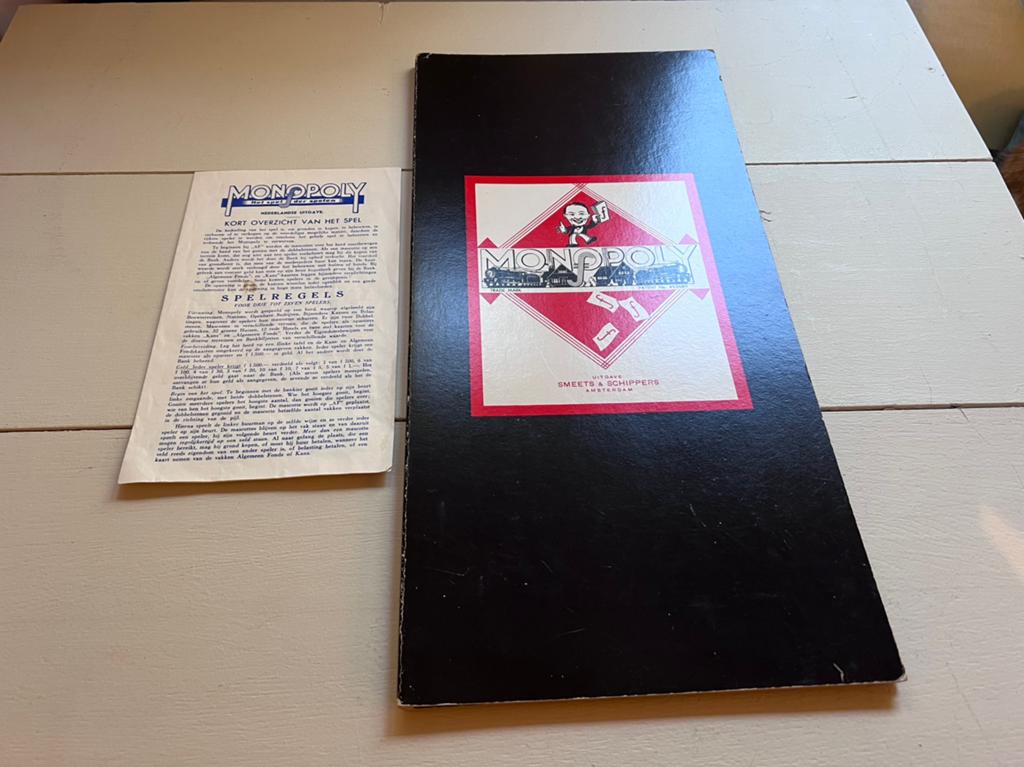 Oud Monopoly De Luxe Smeets & Schippers Amsterdam, Ophalen of Verzenden, Gebruikt