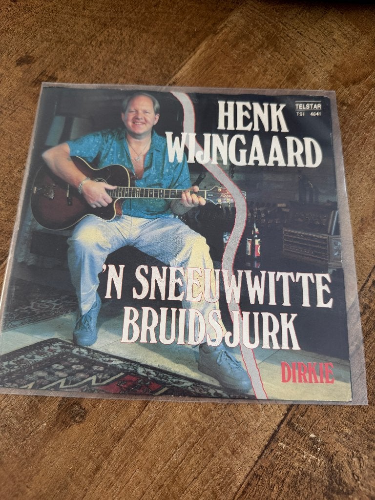 Henk Wijngaard- N Sneeuwwitte Bruidsjurk, 7 inch, Single, Ophalen of Verzenden, Zo goed als nieuw