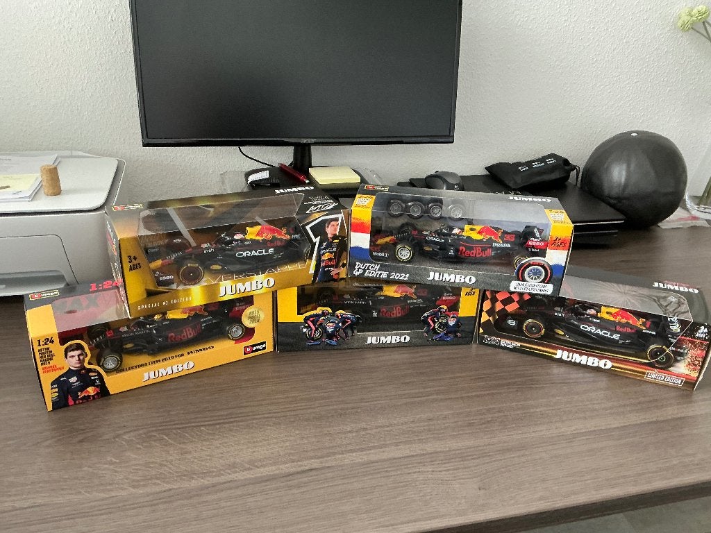 Max Verstappen F1, Ophalen, Nieuw, Auto, Bburago