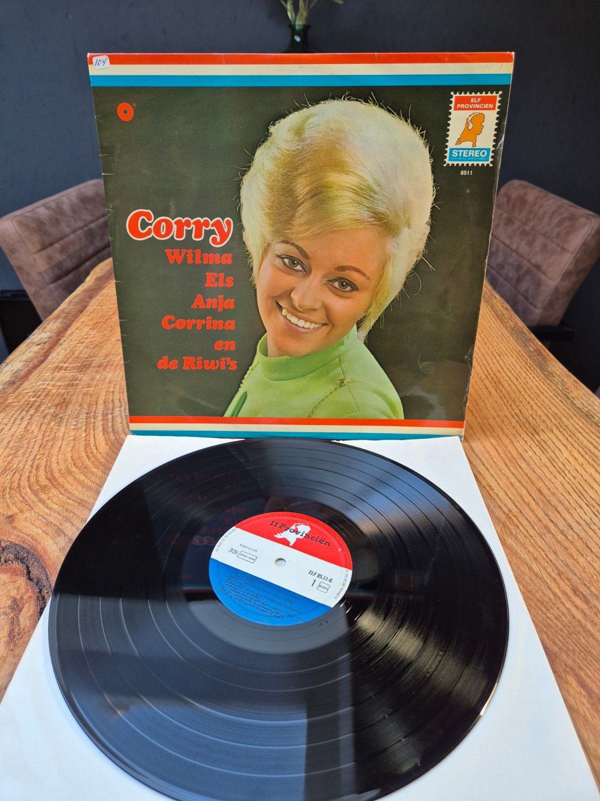 Corry en de Rekels - Wilma Els Anja Corrina en de Riwi's, Gebruikt, Ophalen of Verzenden, Levenslied of Smartlap, 12 inch