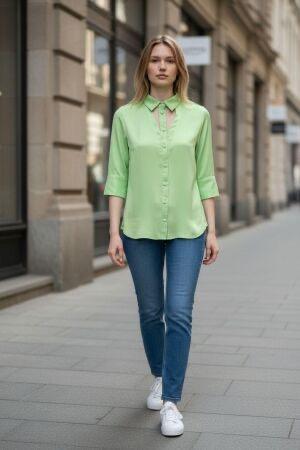 ZIP73 Blouse lange of 3 kwart  div kleuren xs t/m xxl, Ophalen of Verzenden, Nieuw, Maat 38/40 (M), Overige kleuren