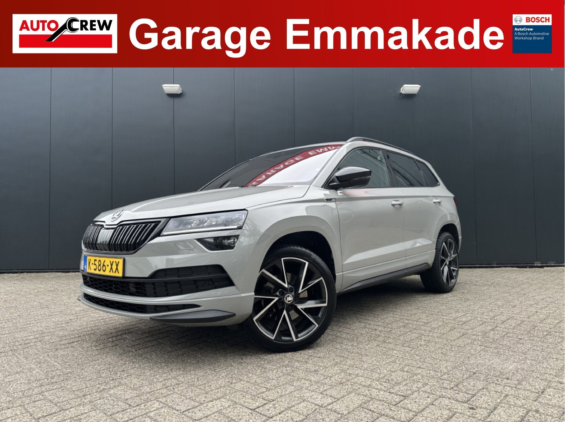 Skoda Karoq 1.5 TSI ACT Sportline Business | Trekhaak | Carp, Auto's, 12 maanden, Stof, 4 cilinders, Bedrijf
