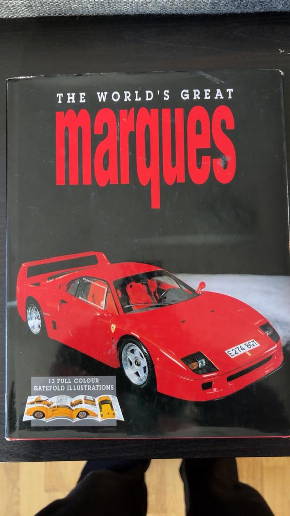 Auto boek: The world’s great marques, Ophalen of Verzenden, Zo goed als nieuw, Algemeen