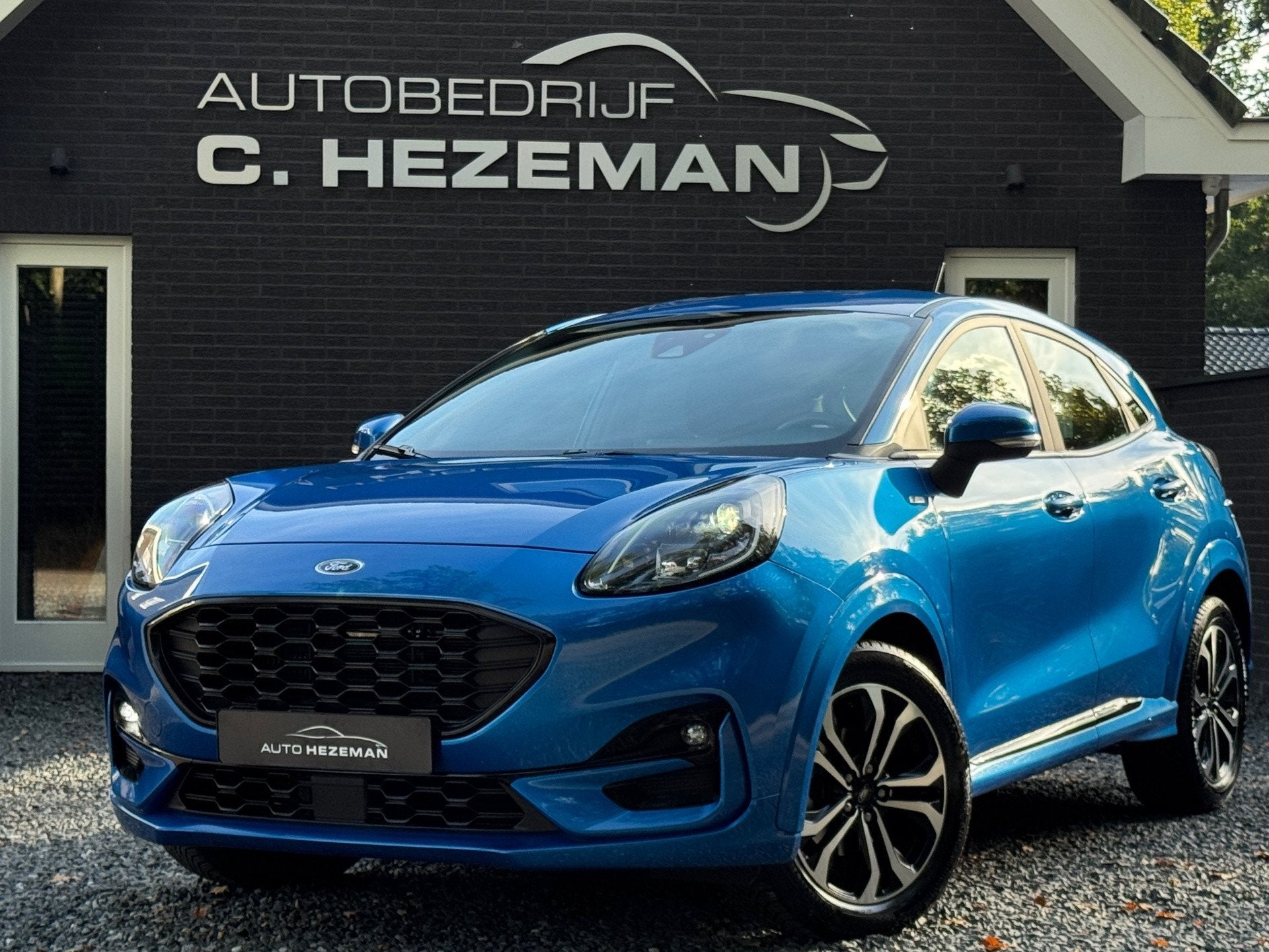 Ford Puma 1.0 125PK Hybrid ST-Line 1E EIG DEALER OH VIRTUAL, Auto's, Voorwielaandrijving, Dealer onderhouden, Zwart, Origineel Nederlands