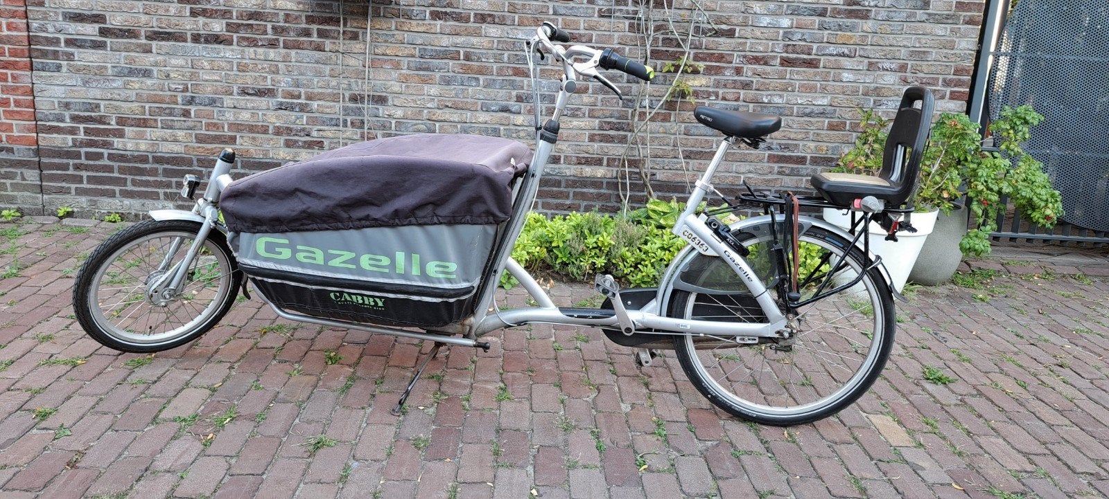 Gazelle Cabby bakfiets, Fietsen en Brommers, Fietsen | Bakfietsen, Ophalen of Verzenden, Gebruikt, Gazelle