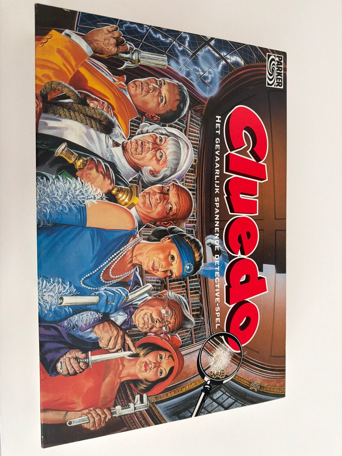 Cluedo: Het Gevaarlijk Spannende Detective-Spel, Hobby en Vrije tijd, Gezelschapsspellen | Bordspellen, Drie of vier spelers, Ophalen of Verzenden