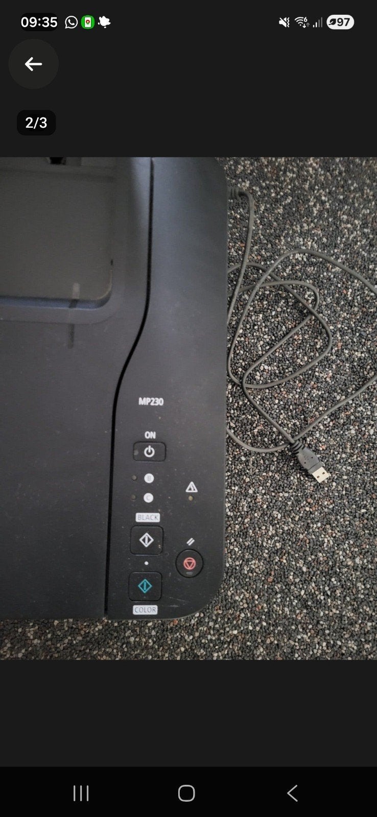 Gratis Canon Pixma MP230 All-in-One Inkjetprinter, Computers en Software, Ophalen, Gebruikt, Canon, Inkjetprinter