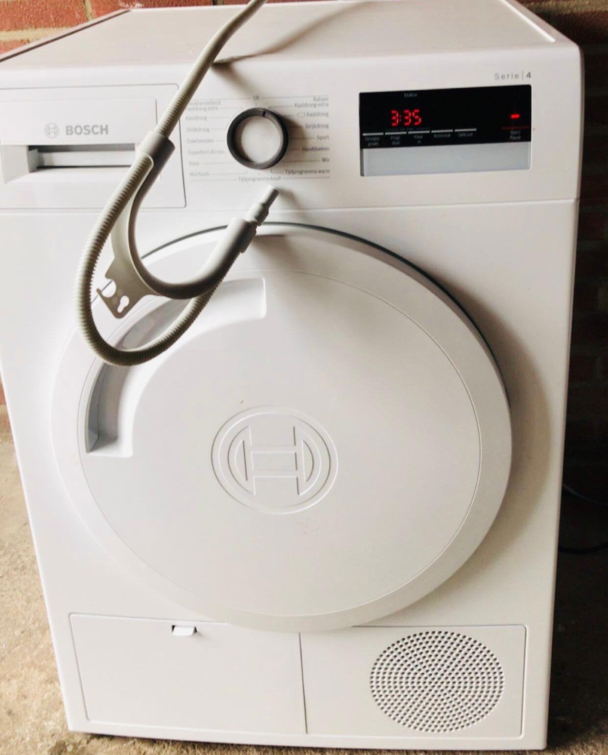 Mooie,Bosch Condensdroger Serie 4 8KG in top staat, Anti-kreukfase, 8 tot 10 kg, Ophalen of Verzenden, Zo goed als nieuw