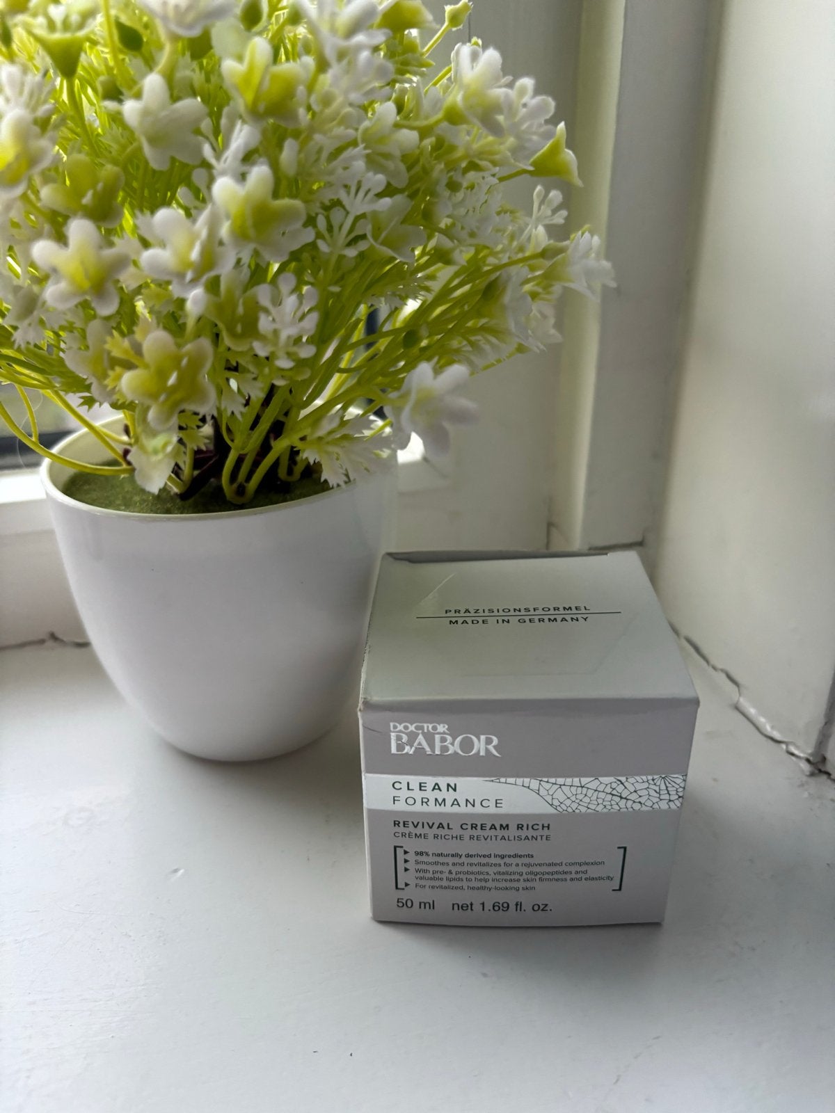 Doctor Babor Clean Formance Revival Cream Rich 50ml, Ophalen of Verzenden, Nieuw, Gehele gezicht, Verzorging