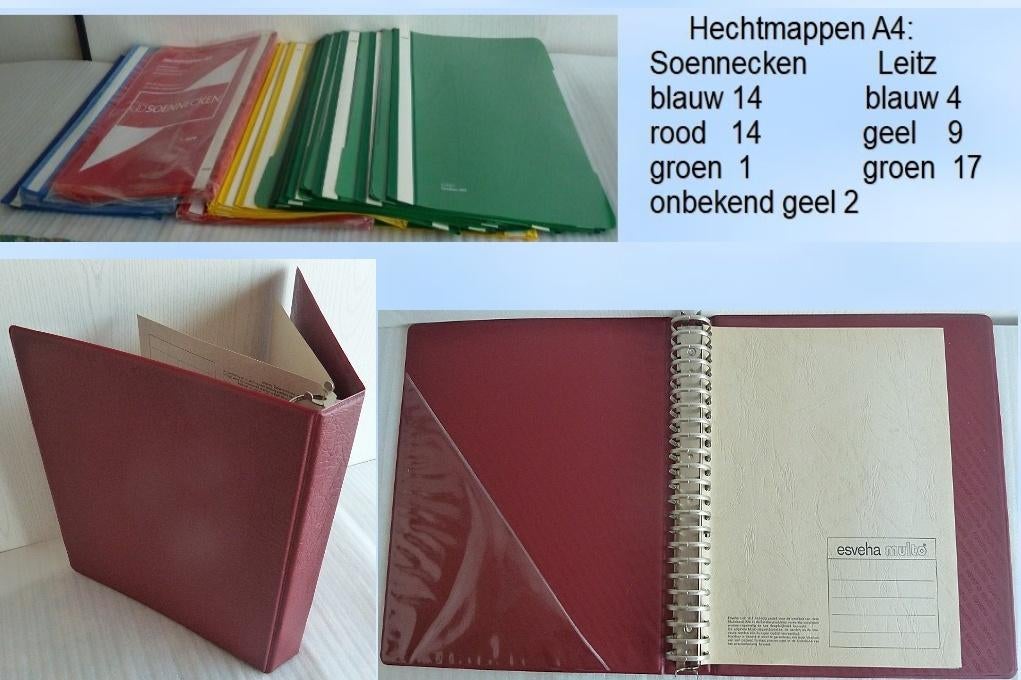Hechtmappen A4 en multomap, Diversen, Schrijfwaren, Ophalen of Verzenden, Nieuw