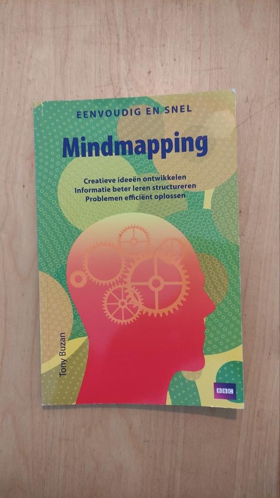 Eenvoudig en snel mindmapping Tony Buzan, Ophalen of Verzenden