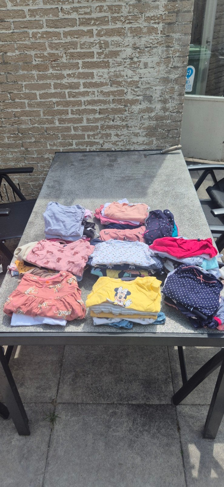Big shopper vol met baby kleding meisje, Ophalen, Zo goed als nieuw
