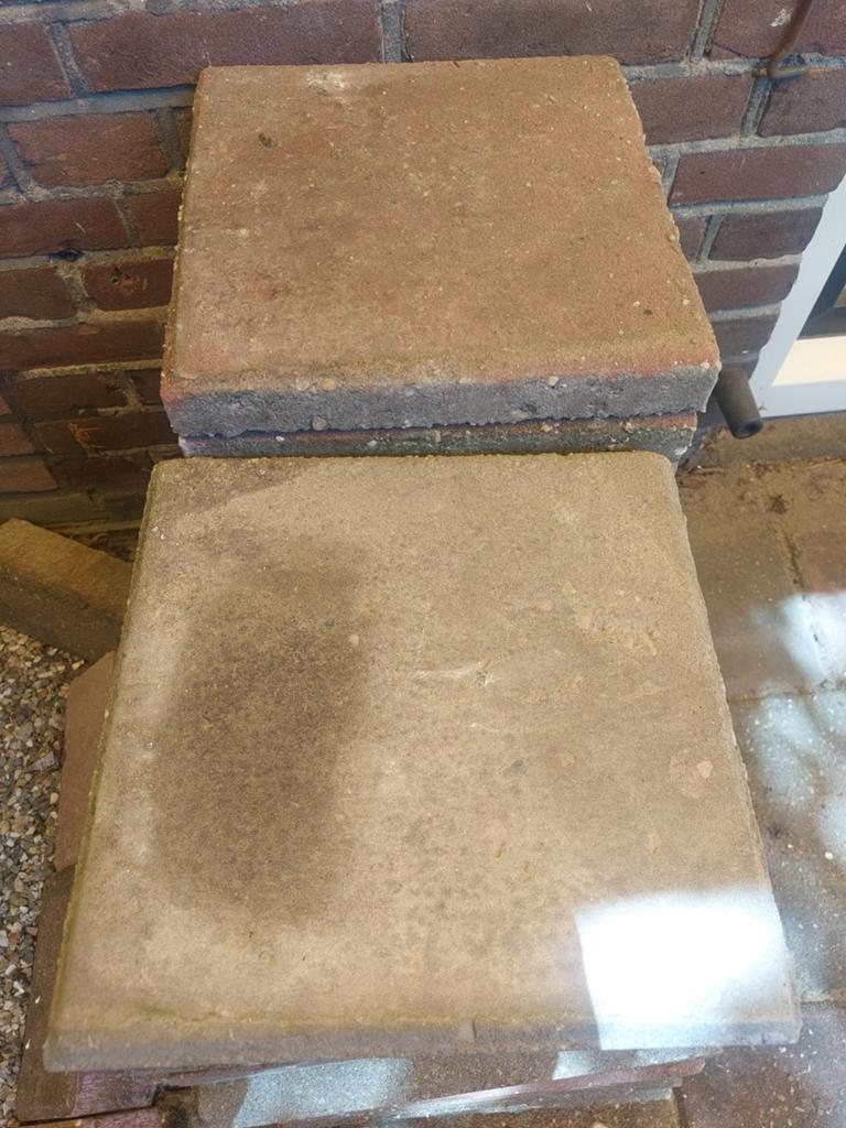 Tuintegels, Ophalen, Gebruikt, Beton, Terrastegels